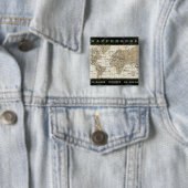 Mappemonde 缶バッジ (インサイチュ)