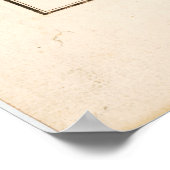 Mappemonde a l'usage du roy （1720年の世界地図） ポスター (角)