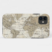 Mappemonde Case-Mate iPhoneケース (裏面(横))