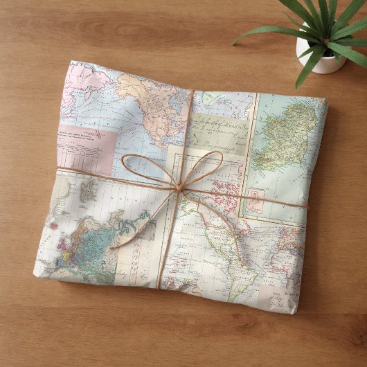 Maps and Ledgers 薄葉紙