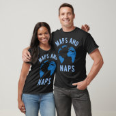 Maps and Naps Geographyeacher Tシャツ (ユニセックス)