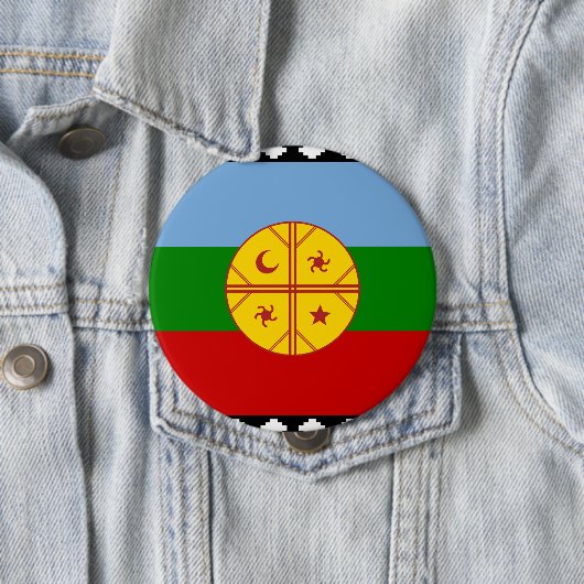 Mapuches、チリ 缶バッジ (インサイチュ)