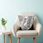 Maputo Mozambique City Map クッション (椅子)