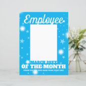 MARレターヘッド月の写真インサート従業員 (スタンド正面)