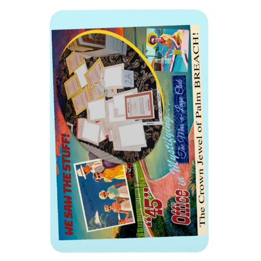 Mar-a-Lago TOP SECRET MAGNET マグネット (縦)