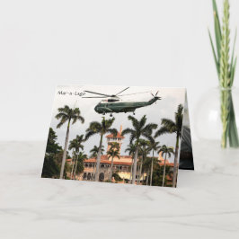 Mar-a-Lago Trump 🎉 50誕生日フォトカード 招待状