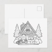 Mar House シーズンポストカード (正面/裏面)