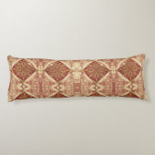 Mara Trumpe Luxurious Extra-Long Golden Red Ornate ボディピロー (裏面)