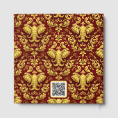 Mara Trumpeting Glory: Crimson & Gold Regal Elepha ゲストブック (裏面)