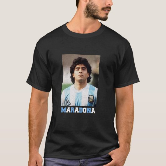 Maradona Argentina 1986 Tシャツ (正面)