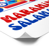 Maraming Salamat Poster Filipino Wall Art ポスター (角)