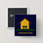 MARANATHA! 缶バッジ (正面&裏面)