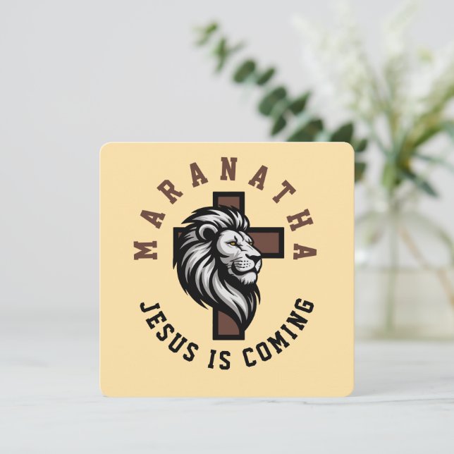 Maranatha Jesus is coming  (スタンド正面)