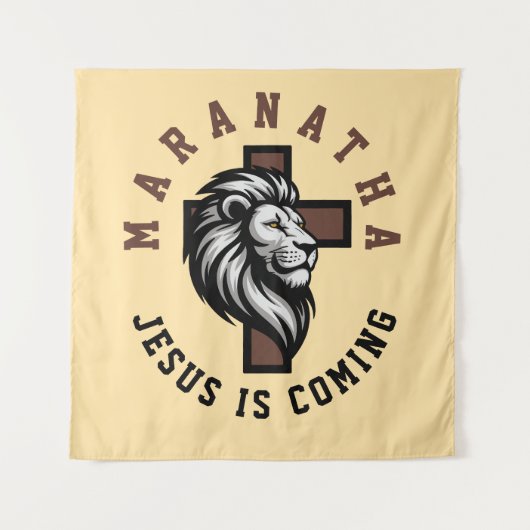 Maranatha Jesus is coming  タペストリー (正面)