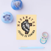 Maranatha Jesus is coming  チラシ (シングル)