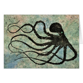 Maranda's Octopus - 7" x 5"アートカード