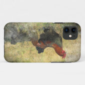 Maransグランジで黒い銅のIphoneの箱 Case-Mate iPhoneケース (裏面(横))