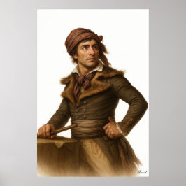 Marat - French Revolution Archival Art Print ポスター