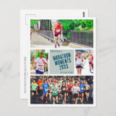 Marathonの写真はがき走を作成する ポストカード (正面/裏面)
