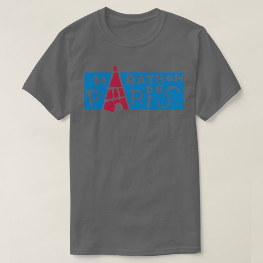 Marathon De Paris Tシャツ (デザイン正面)