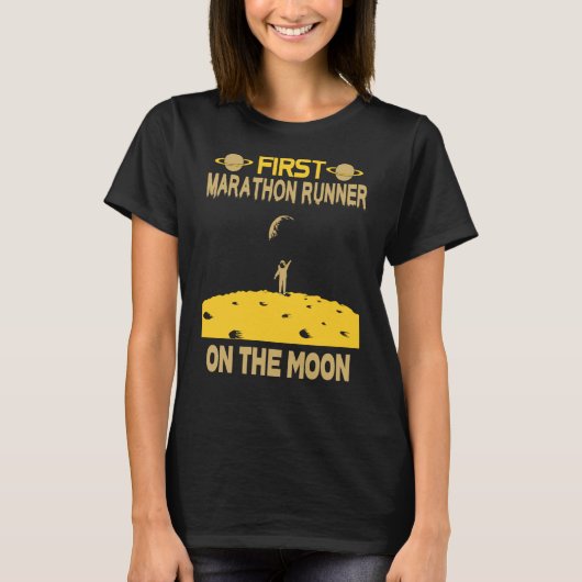Marathon Runner On The Moon Tシャツ (正面)