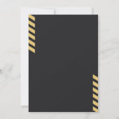 Marathon Running Runner Finisher Sports Party 招待状 (裏面)