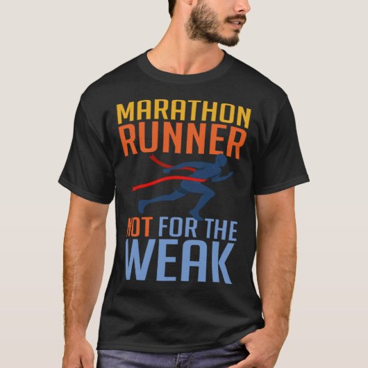Marathon Running Training Runner Finisher Coach Be Tシャツ (正面)