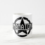 Maraton "Black Star", Mug (White) コーヒーマグカップ (中央)