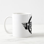 Maraton "Black Star", Mug (White) コーヒーマグカップ (左)