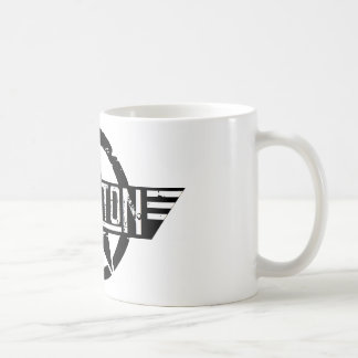 Maraton "Black Star", Mug (White) コーヒーマグカップ