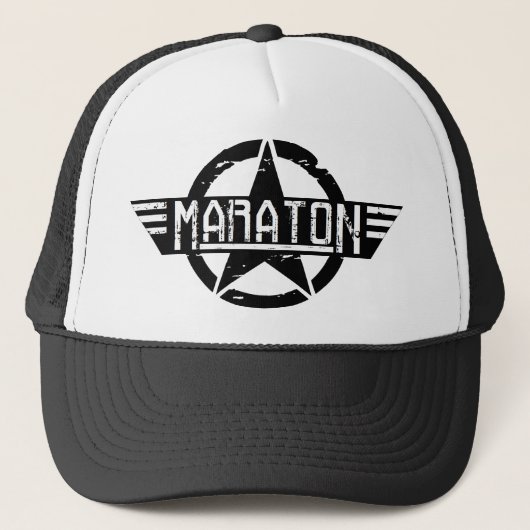 Maraton "Black Star", Truckster Cap キャップ (正面)