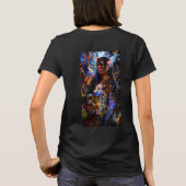 "Marayuna" – 森のパレット – アマゾニアの女性 Tシャツ (裏面)