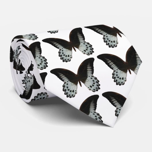 Marbelのつばめの尾蝶 ネクタイ (ロール)