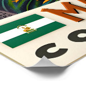 Marbella Costa Del Sol Mediterranean Andalusia ポスター (角)