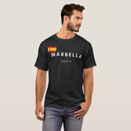 Marbella Spain Tシャツ (正面フル)