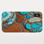 MArbleとStone Case-Mate iPhoneケース (裏面(横))