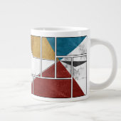 Marble Abstract mug design ジャンボコーヒーマグカップ (右)