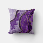 Marble Agate Gold Glam 9 クッション (正面)