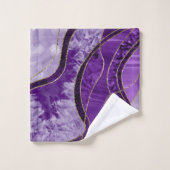 Marble Agate Gold Glam 9 バスタオルセット (ウォッシュタオル)