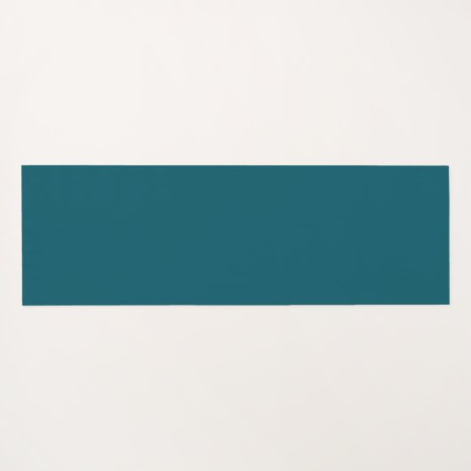 Marble Aqua Teal Gold ヨガマット (裏面(横))