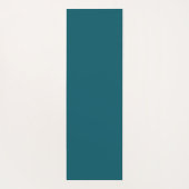 Marble Aqua Teal Gold ヨガマット (裏面)