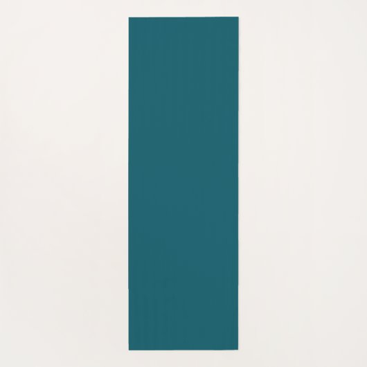 Marble Aqua Teal Gold ヨガマット (裏面)