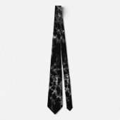 Marble Black Neck Tie ネクタイ (正面)