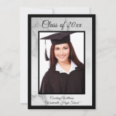 Marble Class of 2019 Photo Announcement 案内状 (正面)