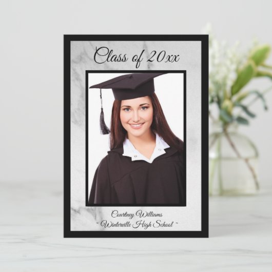 Marble Class of 2019 Photo Announcement 案内状 (スタンド正面)