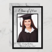 Marble Class of 2019 Photo Announcement 案内状 (正面/裏面)