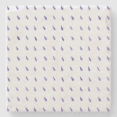 Marble Coaster - Purple Pattern ストーンコースター (正面)