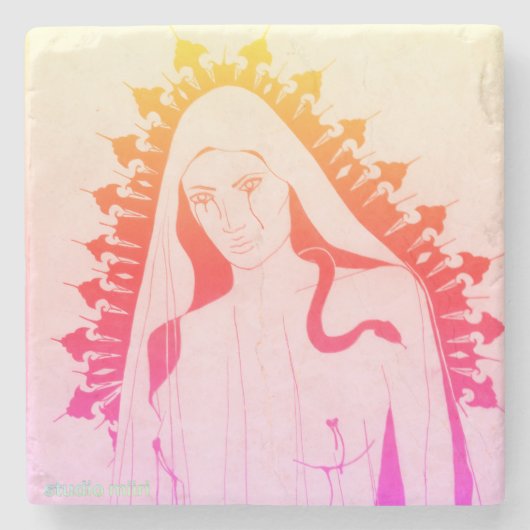 MARBLE COASTERS studio miiri ストーンコースター (正面)