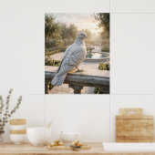 Marble Dove Peace Garden ポスター (キッチン)