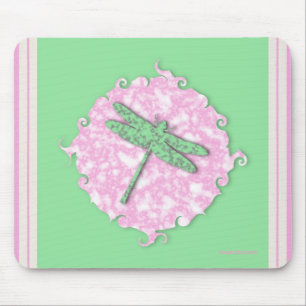 Marble Dragonfly Mousepad マウスパッド